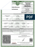 Acta de Nacimiento