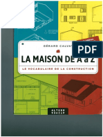 Calvat G La Maison de A A Z Le Vocabulaire de La Constructio