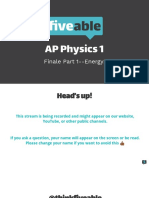 AP Physics 1 Finale 