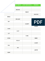 Yanira Verbs PDF