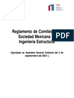 Reglamento Comites Sociedad Mexicana Ingenieria Estructural 2021