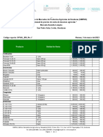 2.8. Reporte Semanal Precios Insumos Agricolas Avenida Lempira