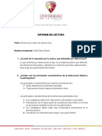 Informe de Lectura