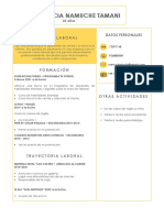 KEYLA de CV 2022 - Con Exp Laboral PDF