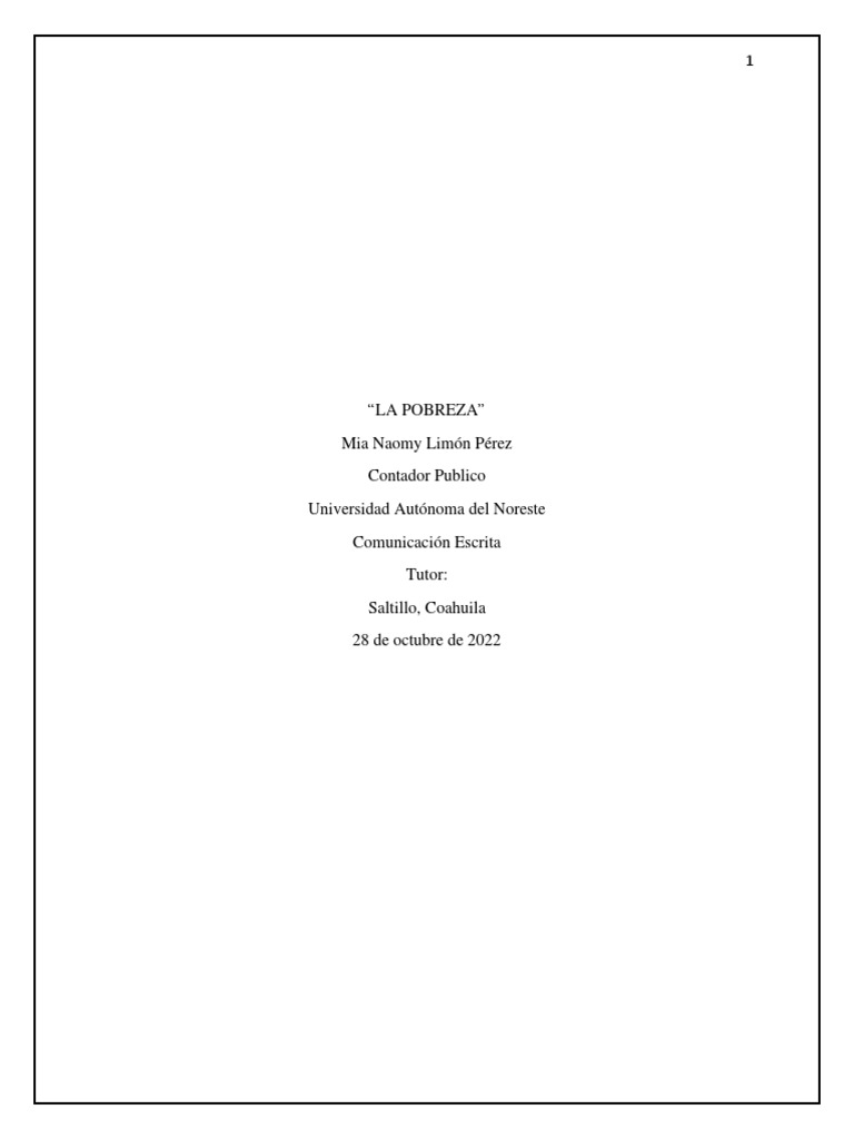 Aumento de la Pobreza en México 2022 | PDF | Pobreza | Pobreza e indigencia