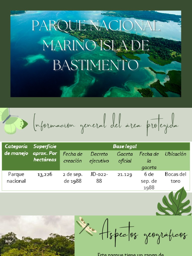 Parque Nacional Marino Isla de Bastimento PDF