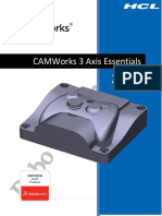 CAMWorks 3 Axis Robo Challenge 2022 PDF