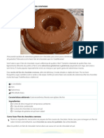 Flan de Chocolate Cremoso PDF