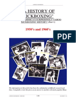 Kickboxing History 1950s 1970s Mike Miles Usa
