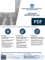 KEMENDIKBUD (20220523 Kebijakan Merdeka Belajar-V1) Ok PDF
