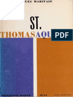 Jacques Maritain - St. Thomas Aquinas-Meridian Books (1962)
