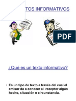 Los Textos Informativos