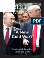 A New Cold War Russia and America, Then and Now 2018 PDF
