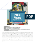 Pablo Picasso Biografía