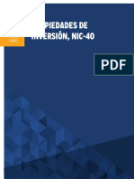 Elementos Escenciales de La Ética.: Propiedades de Inversión, Nic-40