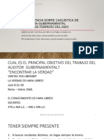 Casuistica de Auditoria Gubernamental - Redacción Condicion y Otros.