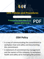 A4 Chapter 1 OHS Policies and Procedures