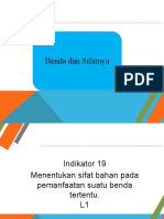 III. Benda Dan Sifatnya