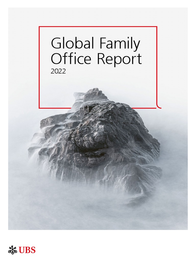 Ubs Gfo 2022 Single Pages PDF Asset Allocation Private Equity