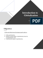 Intro To Globalization
