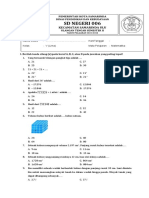 Soal PTS Matematika Kelas 5