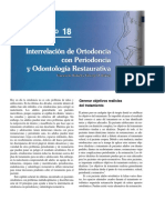 CAPÍTULO 18 - Interrelación de Ortodoncia Con Periodoncia y