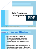 Data Resource Data Resource Management Management