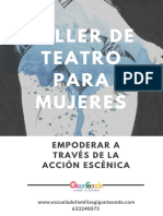 Taller de Teatro para Mujeres 1