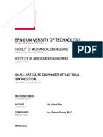 Small Satellite Dispenser Structural Optimization