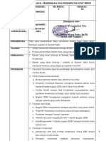 SOP Seleksi Penerimaan Dan Penempatan Staf Medis