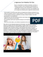 A Mais Adequado Ag?ncia de Modelos Imaturo Do Brasilgwzmo PDF