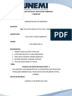 Agentes Contaminantes de La Atmofera 10 de Marzo Del 2023 PDF