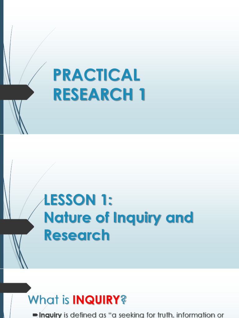 (WCC) PR1 - Lesson 1 | PDF | Qualitative Research | Statistics