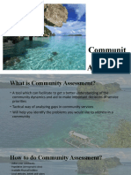 Understanding Community Needs Through Assessment