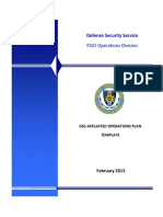 DSS Affiliated Operations Plan Template