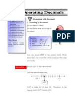 Operating Decimals