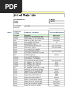 Sample BOM Report