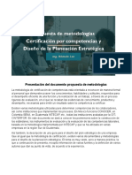Documento - Propuesta de Certificación de Competencias Laborales y Planeación Estratégica