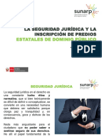 Seguridad Jurídica y Bienes Del Estado PDF