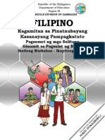 Pagsusuri NG Mga Salitang Ginamit Sa Pagsulat NG Balita - Fil7 - q3 - wk7 - V4