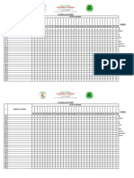 Attendance Sheet Format