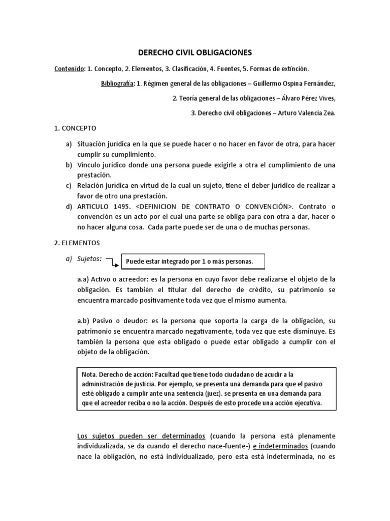 Conceptos Clave en Derecho Civil Obligaciones | PDF | Pagos | Propiedad
