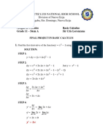 FINAL PROJECT (Basic Calculus)