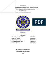 Kelompok 6 - MSDM Stratejik