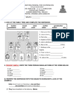 Examen Bimestral PRIMERO (SEGUNDO Bimestre)