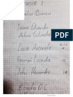 Taller 1 Cinetica John Hernandez - Luisa Azcarate - German Losada PDF