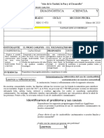 Eval Diagnostica Cyt - 3ero y 4to Grado