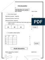 FICHE DE PASSATION MATHS 2ème ANNEE M2 P2