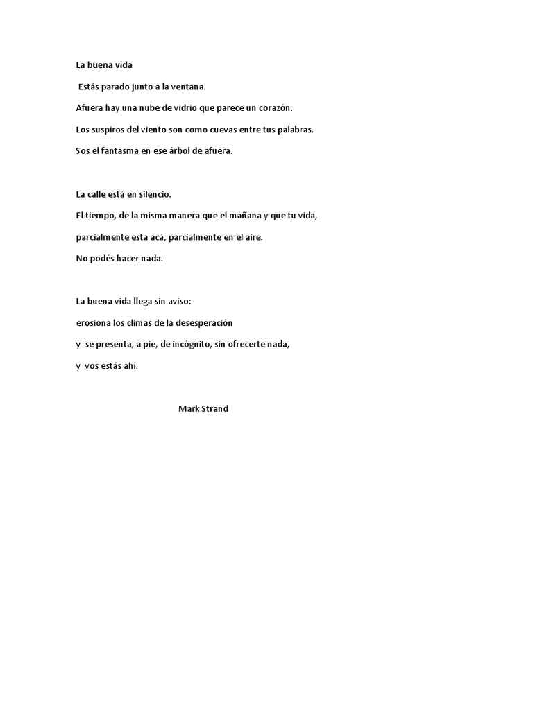 La Buena Vida Pdf Pdf