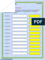 Calcula Estos Porcentajes:: Porcentaje